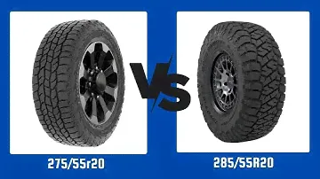 Tire Size 275/55R20 vs 285/55R20